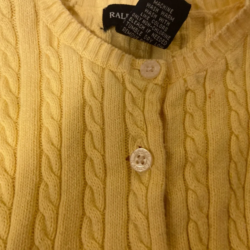 Ralph Lauren 2/2T Cable Knit Cardigan - Picture 4 of 4